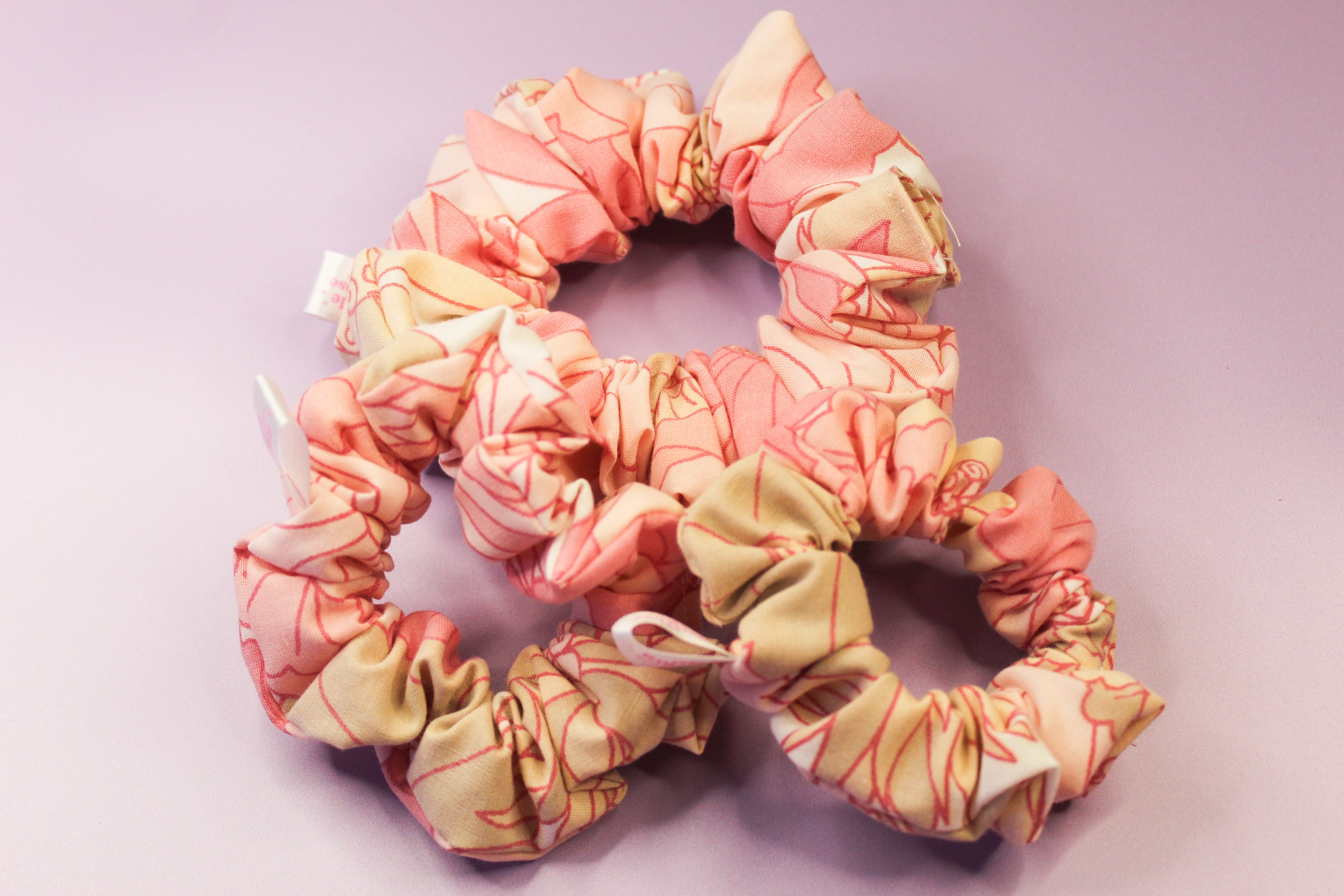 Flower puff Scrunchie