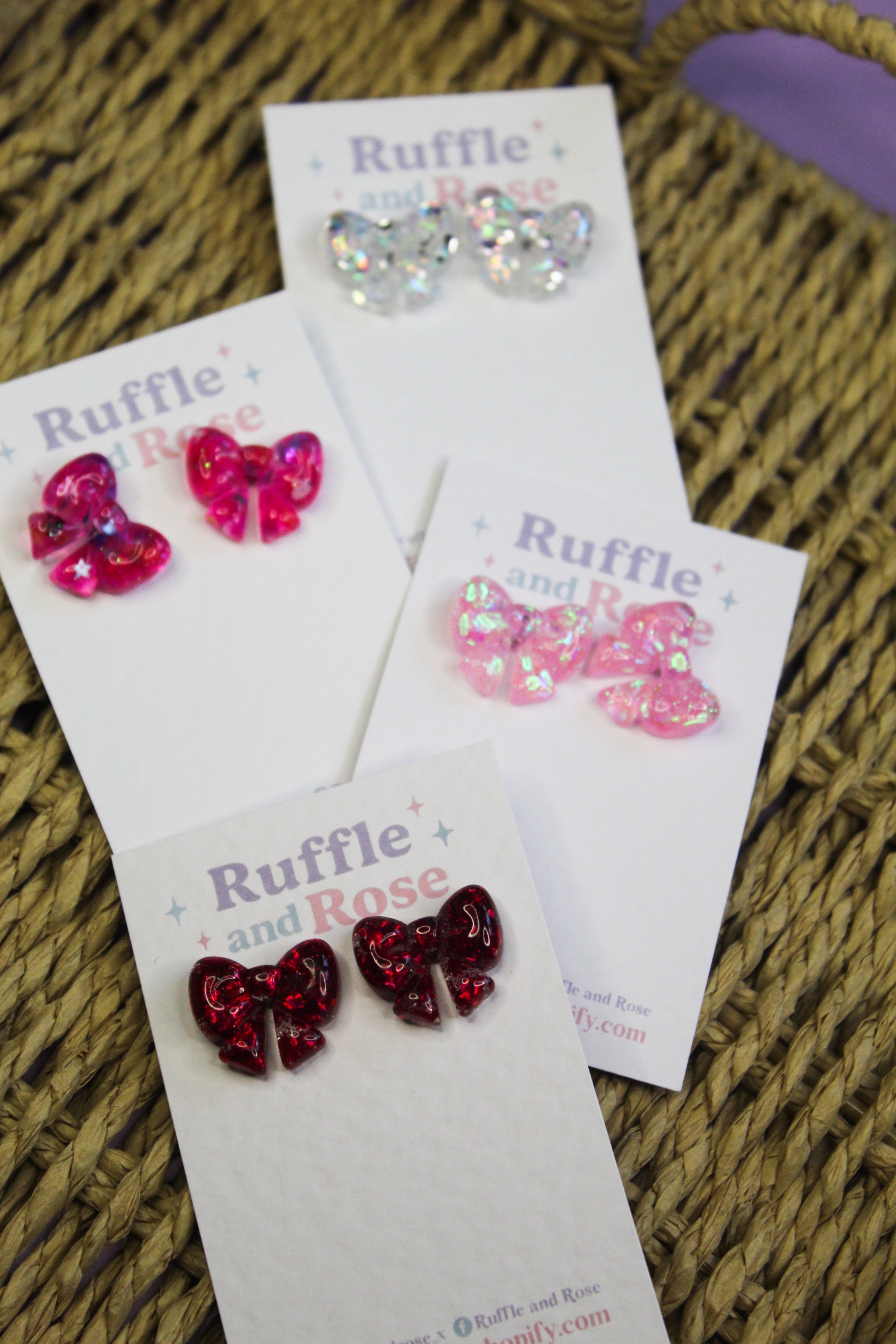 Small Bow Studs