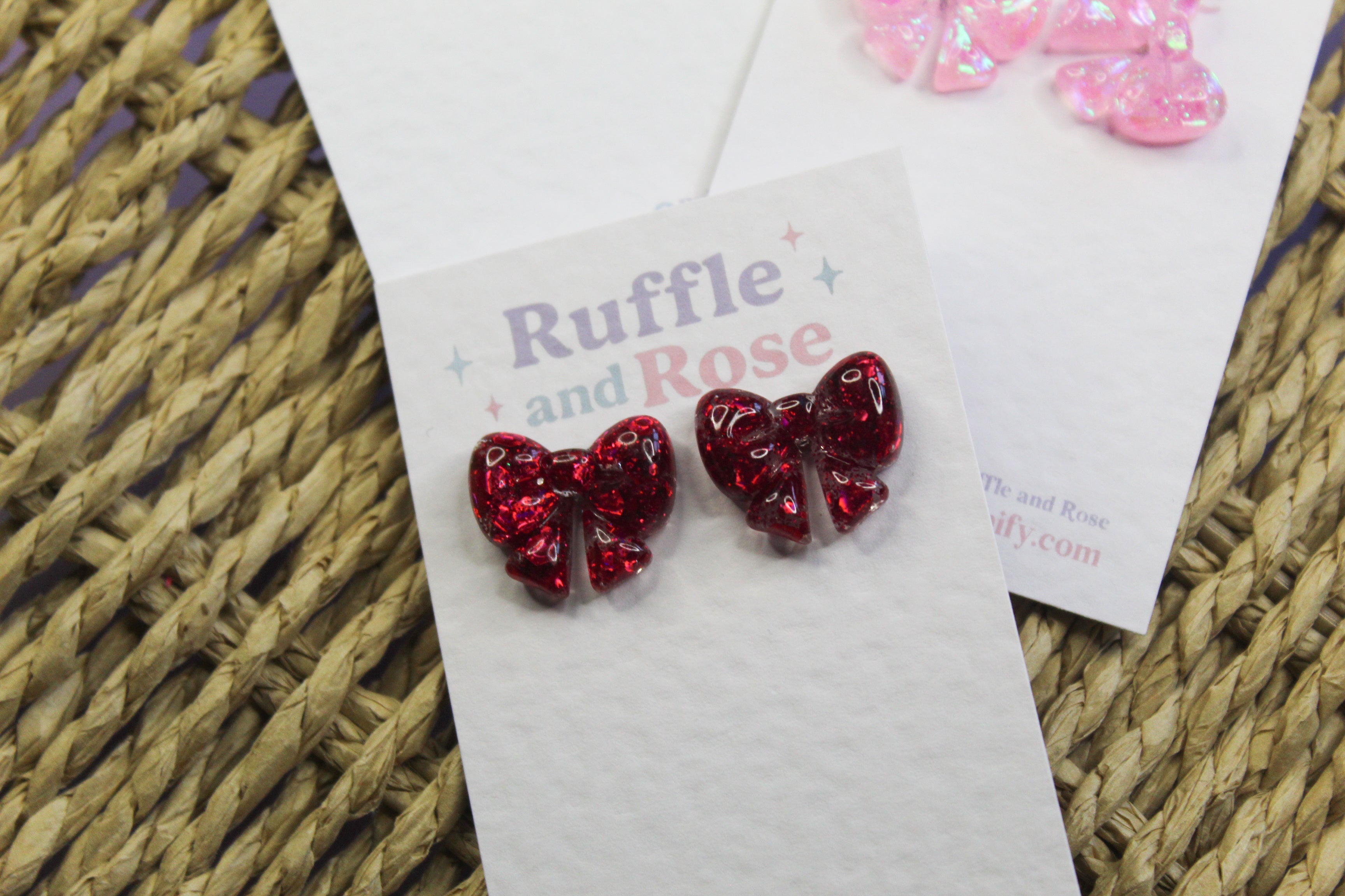 Small Bow Studs