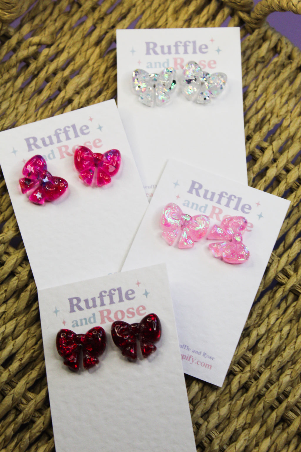 Small Bow Studs