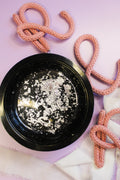 Black and Silver Bowl