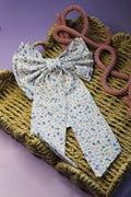 Blue Blossom Hair Bow