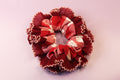 Trimmed Vintage Gingham Scrunchie