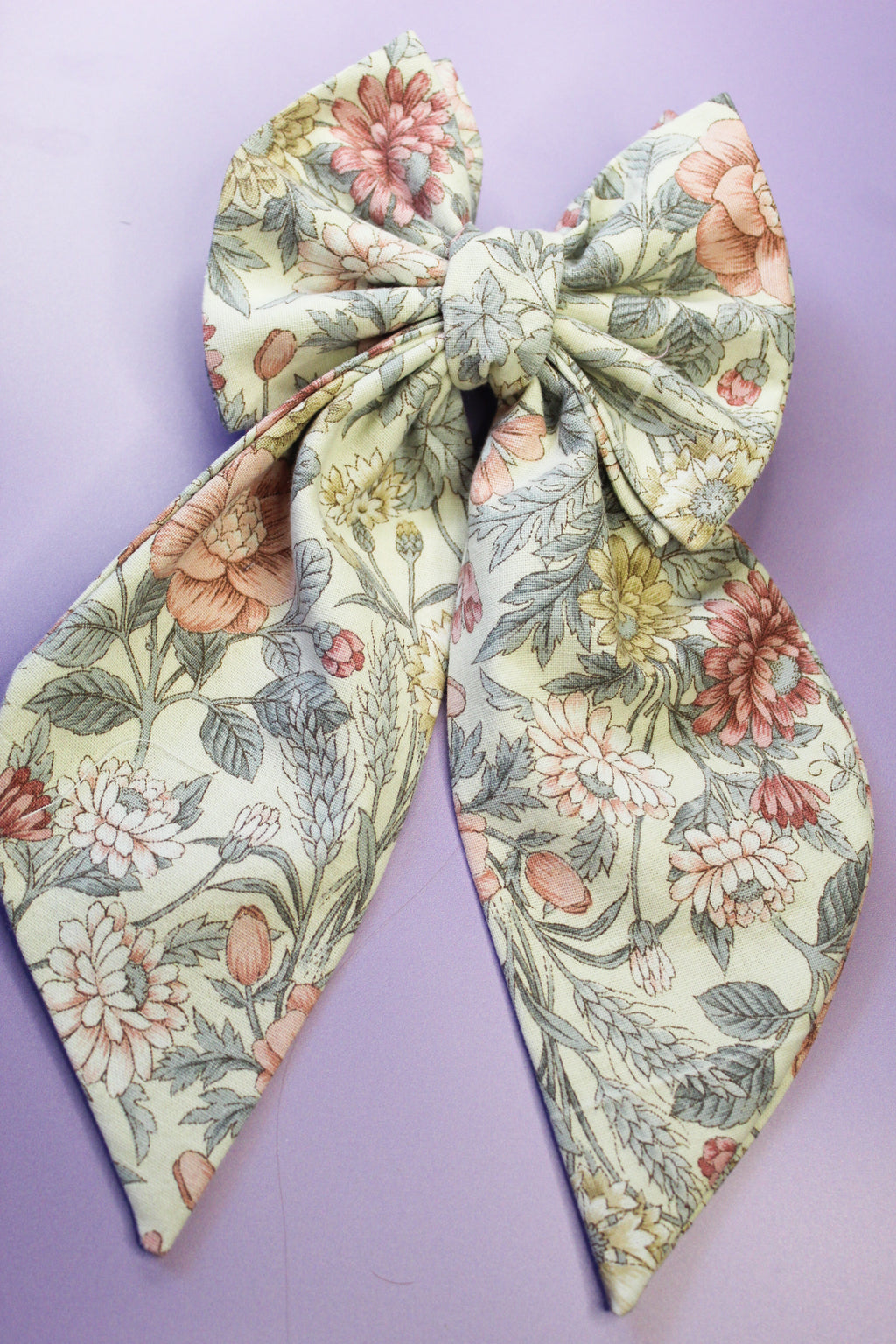 Floral Seasons Short Hair Bow