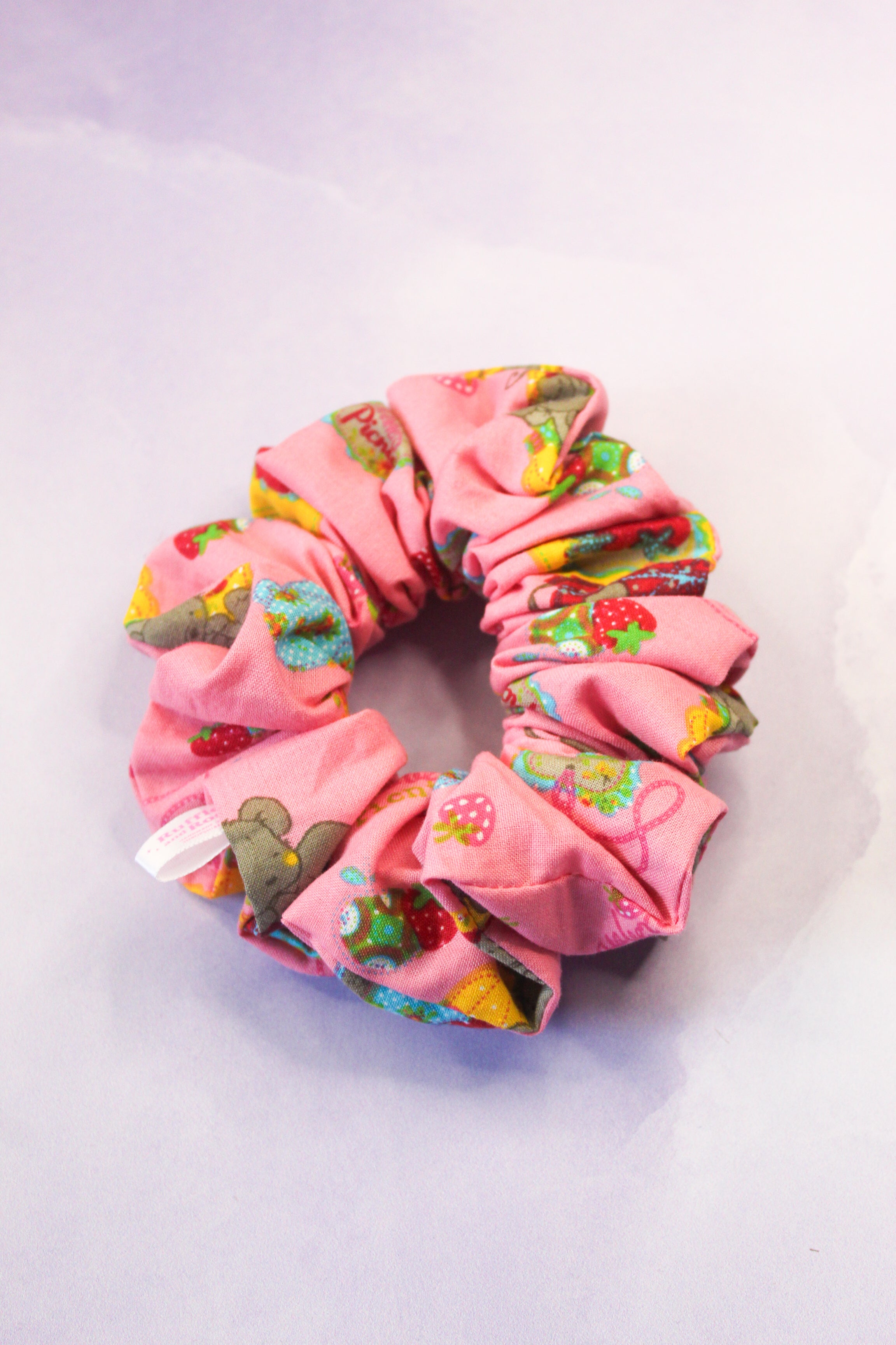 Strawberry Picnic Original Scrunchie