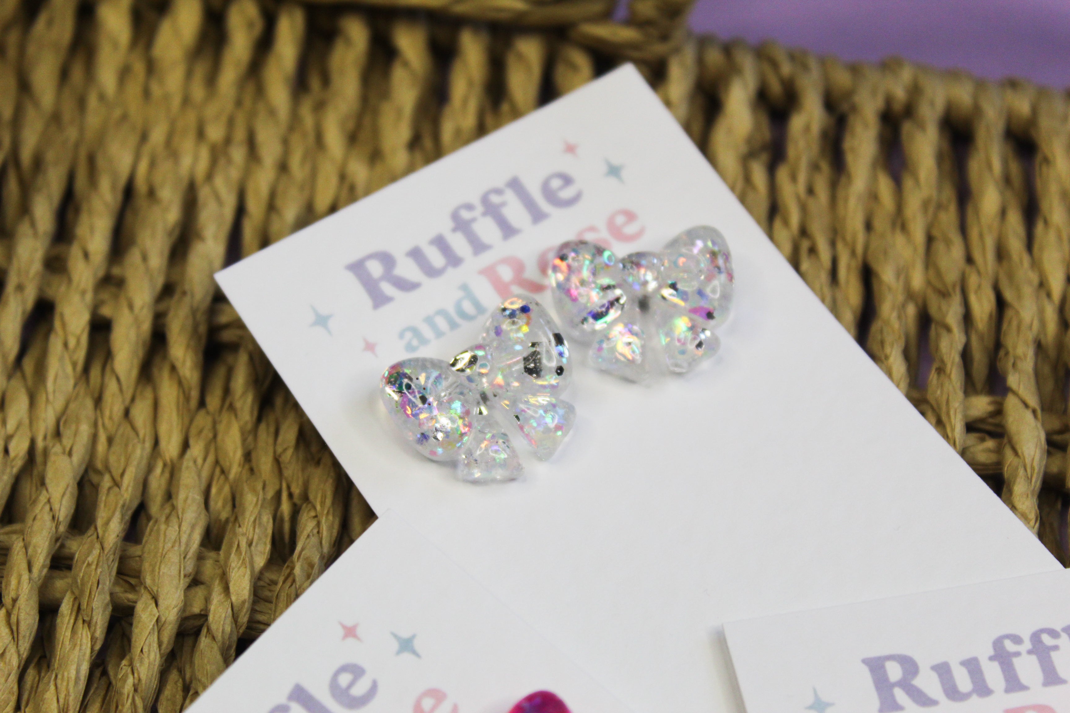 Small Bow Studs