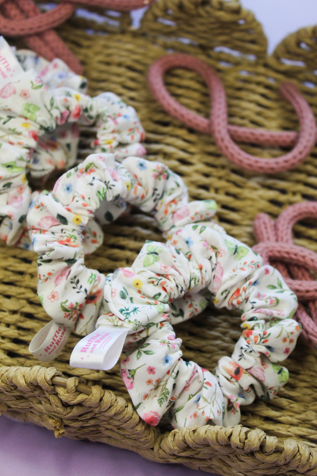 Mini Meadow Scrunchie