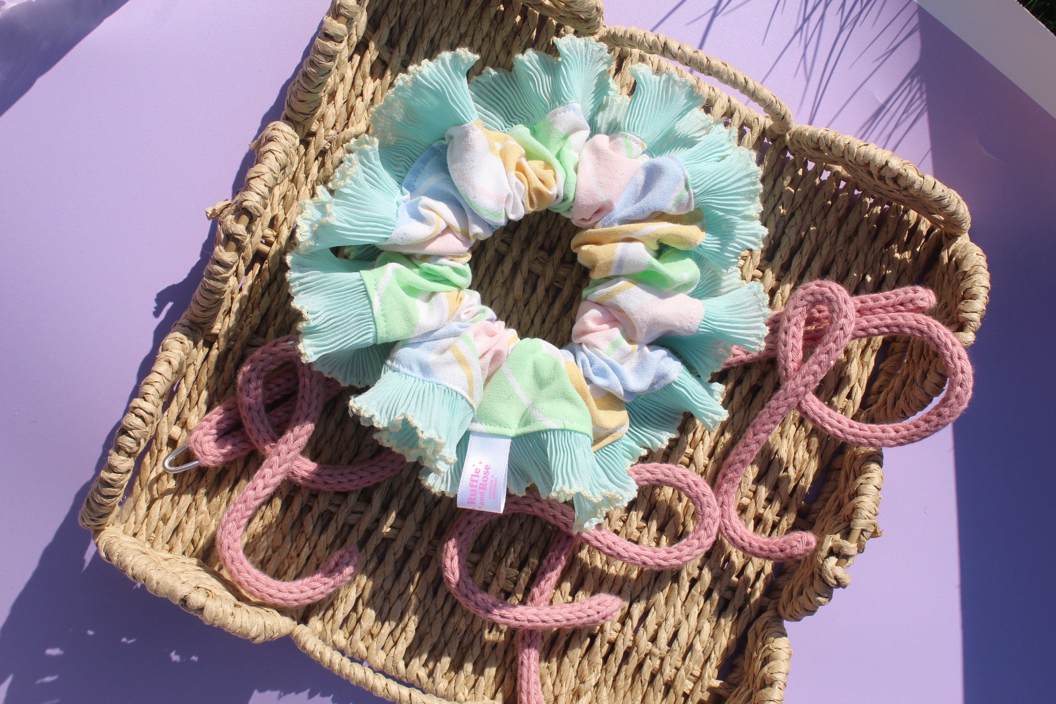 Sweet Ruffle Scrunchie