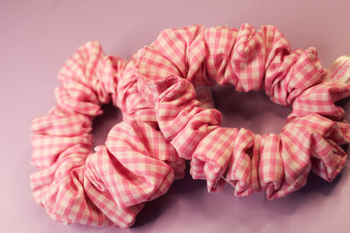 Baby Gingham Scrunchie