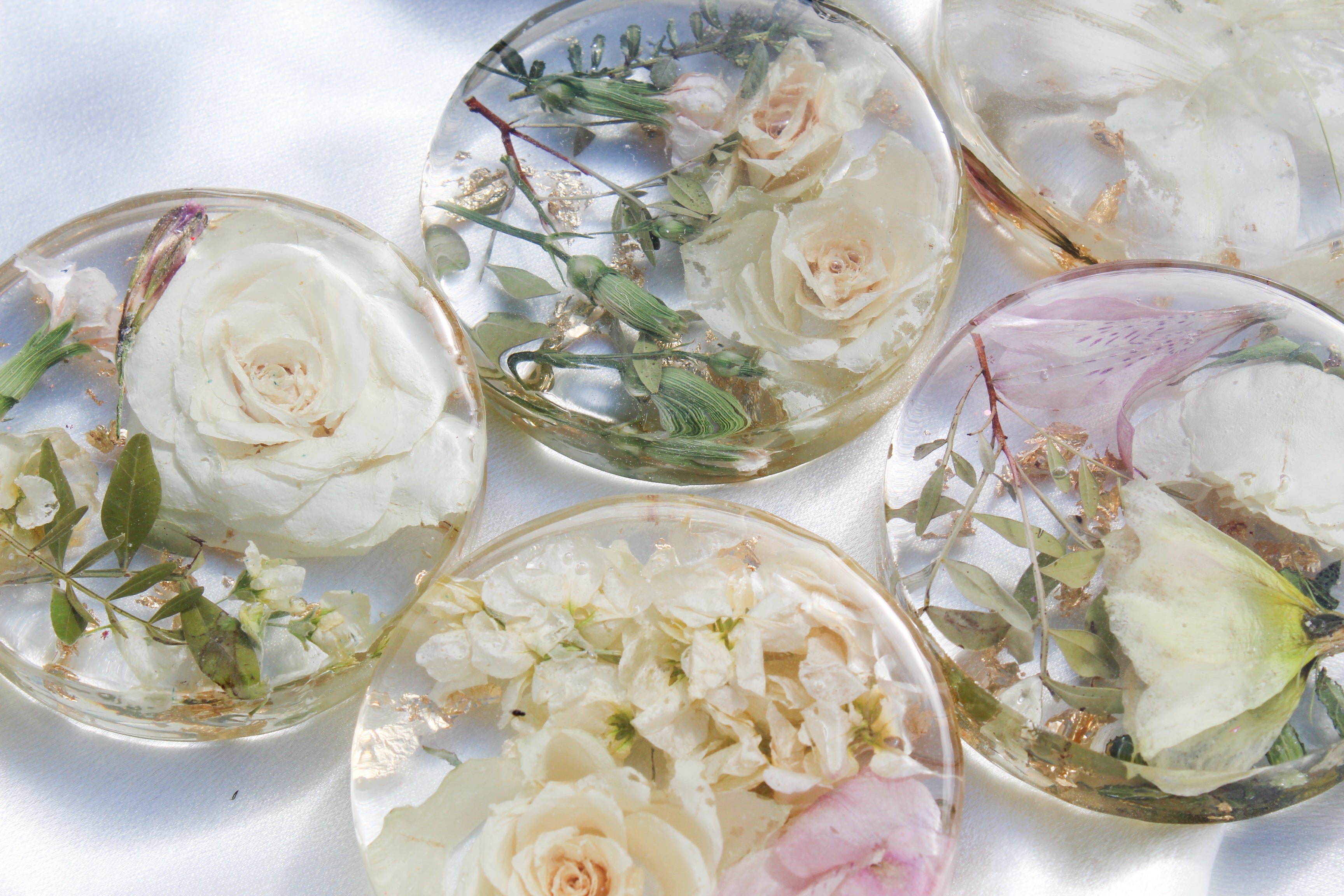 Flower Preservation Coasters
