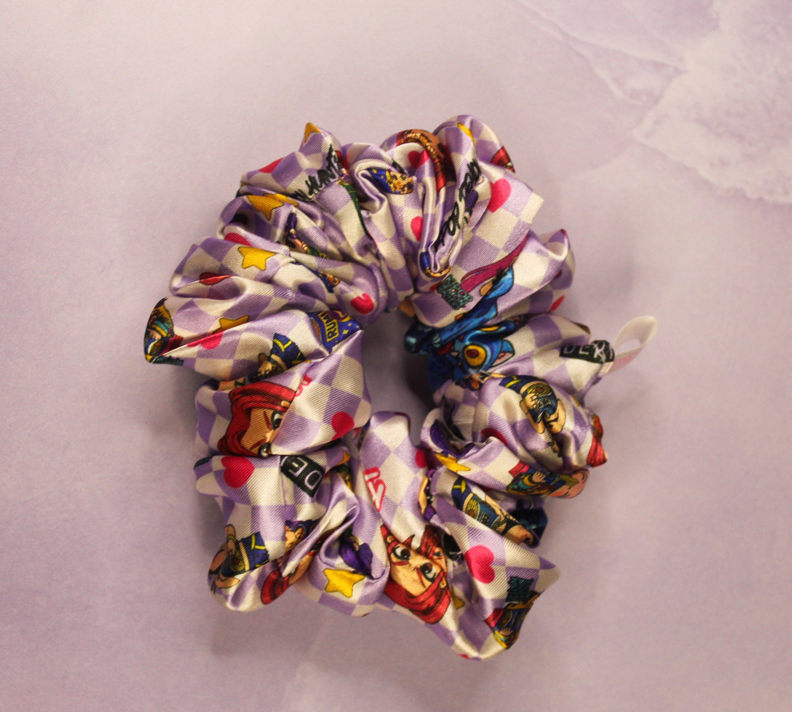 Checkered Huntrix Original Scrunchie