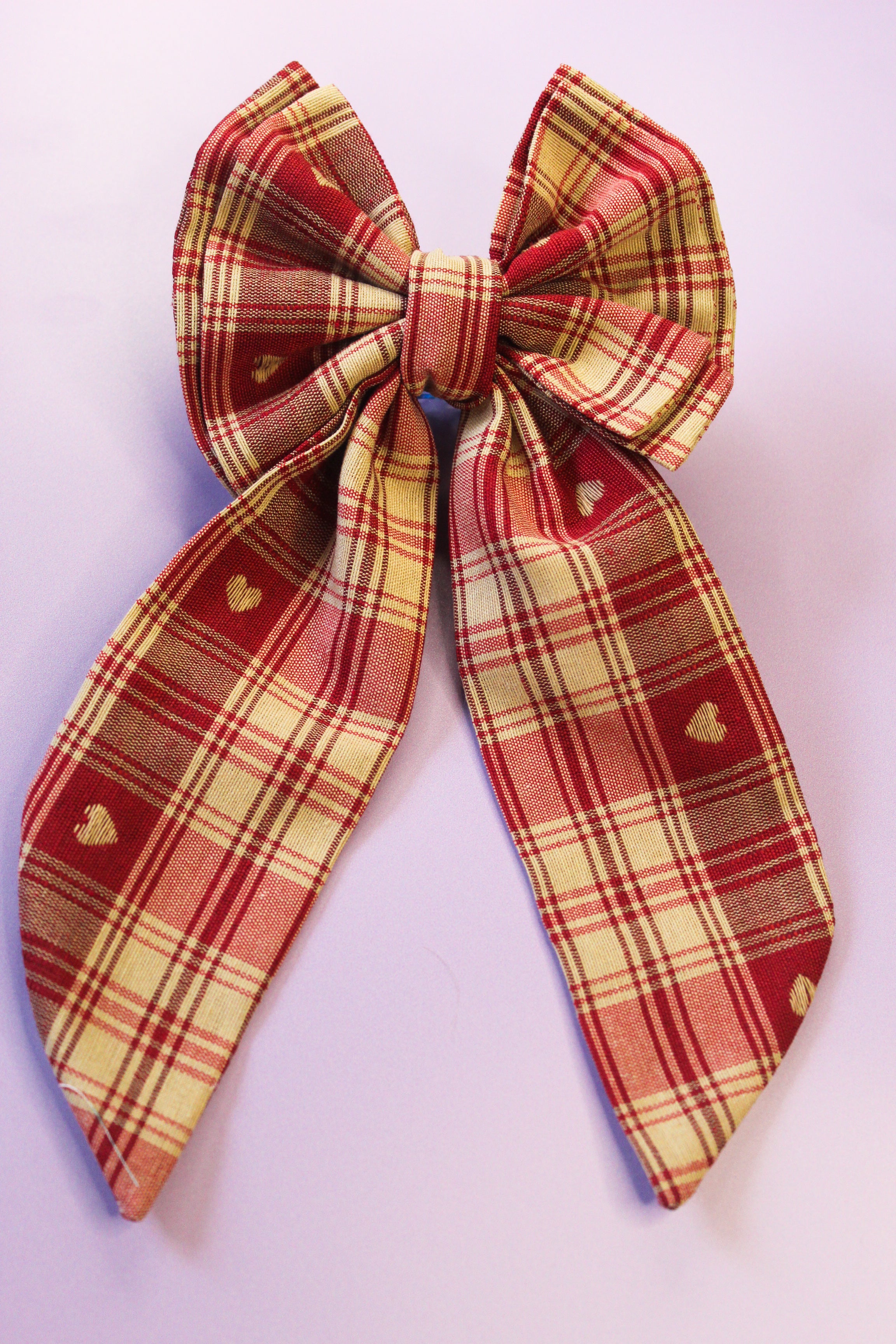 Sweet Heart Hair Bow