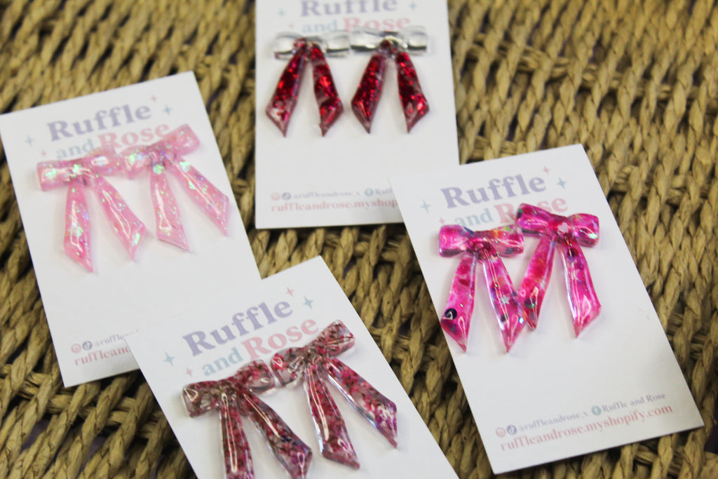 Large Bow Studs