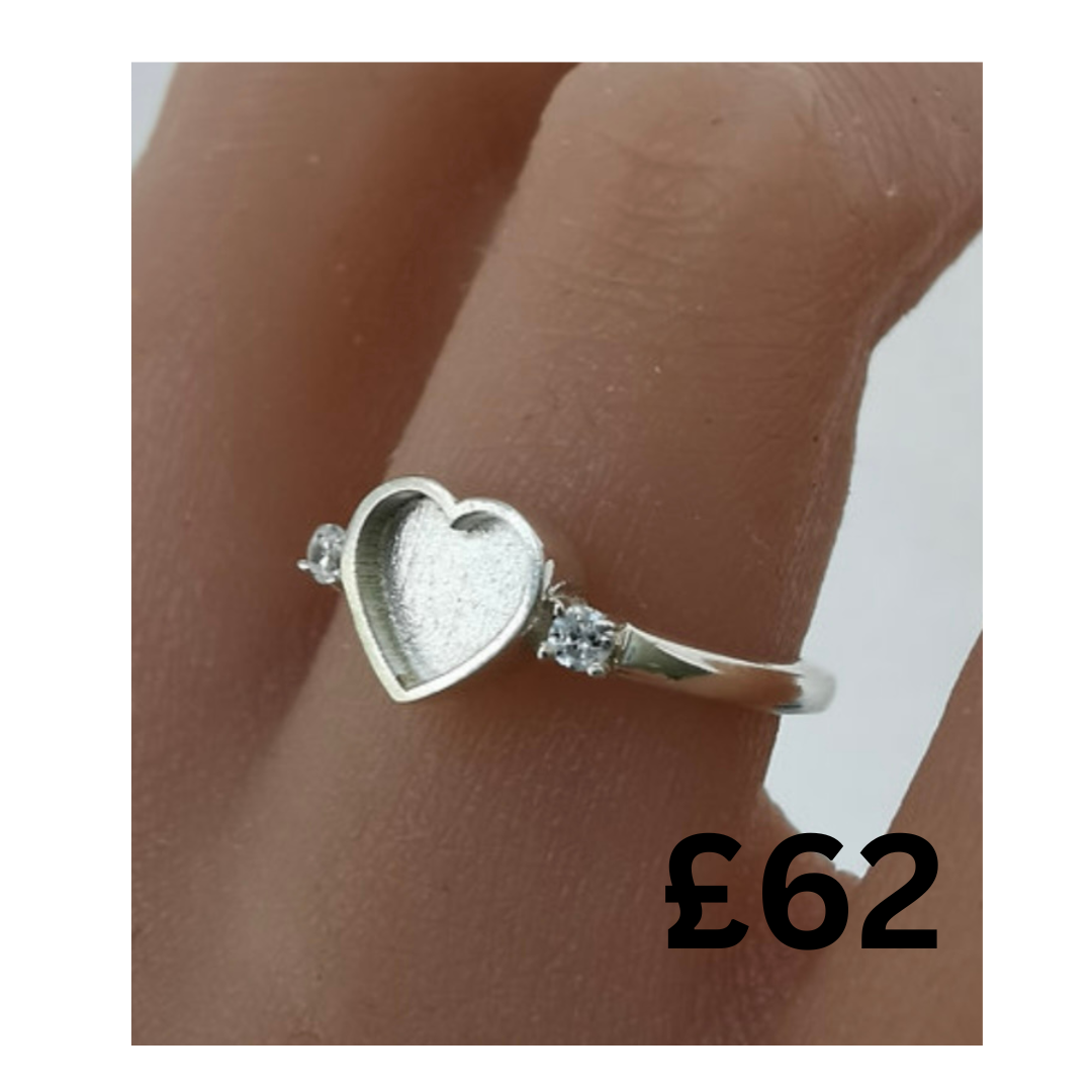 Ring, Ashes, Breast Milk, Fabric, Teeth, Hair