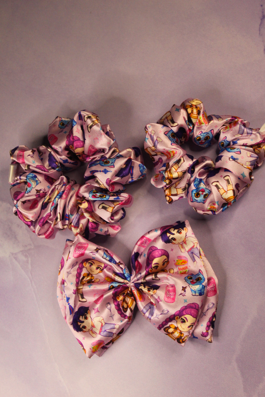 Pink Huntrix Original Scrunchie