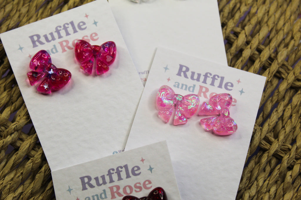 Small Bow Studs