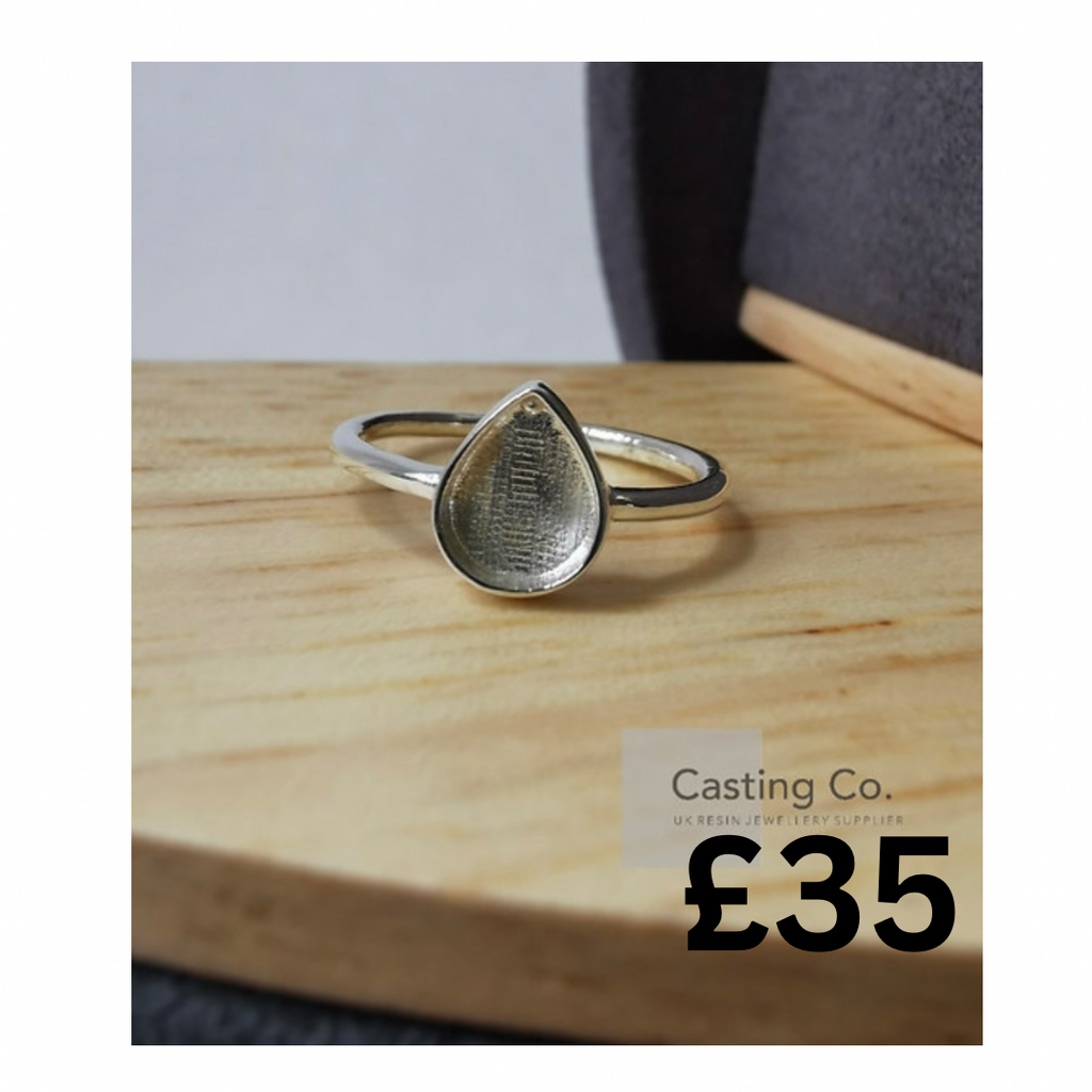 Ring, Ashes, Hair, Teeth, Breast Milk, Fabric