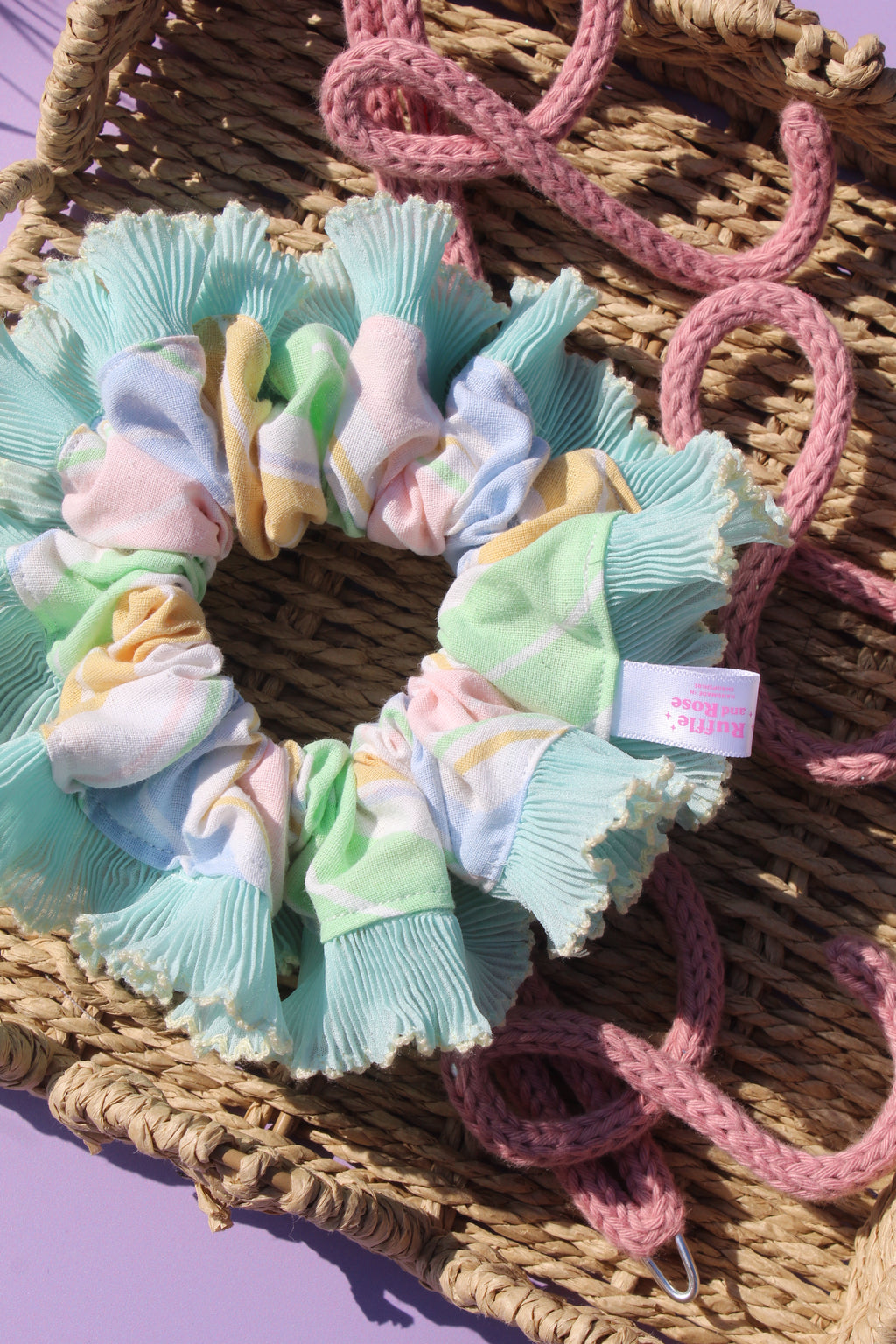 Sweet Ruffle Scrunchie