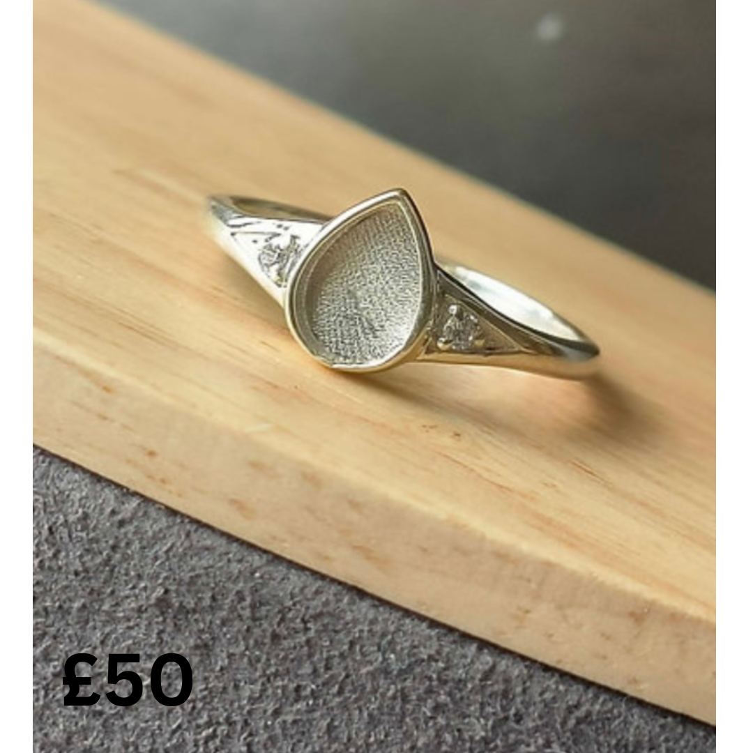 Ring, Ashes, Hair, Breast Milk, Teeth