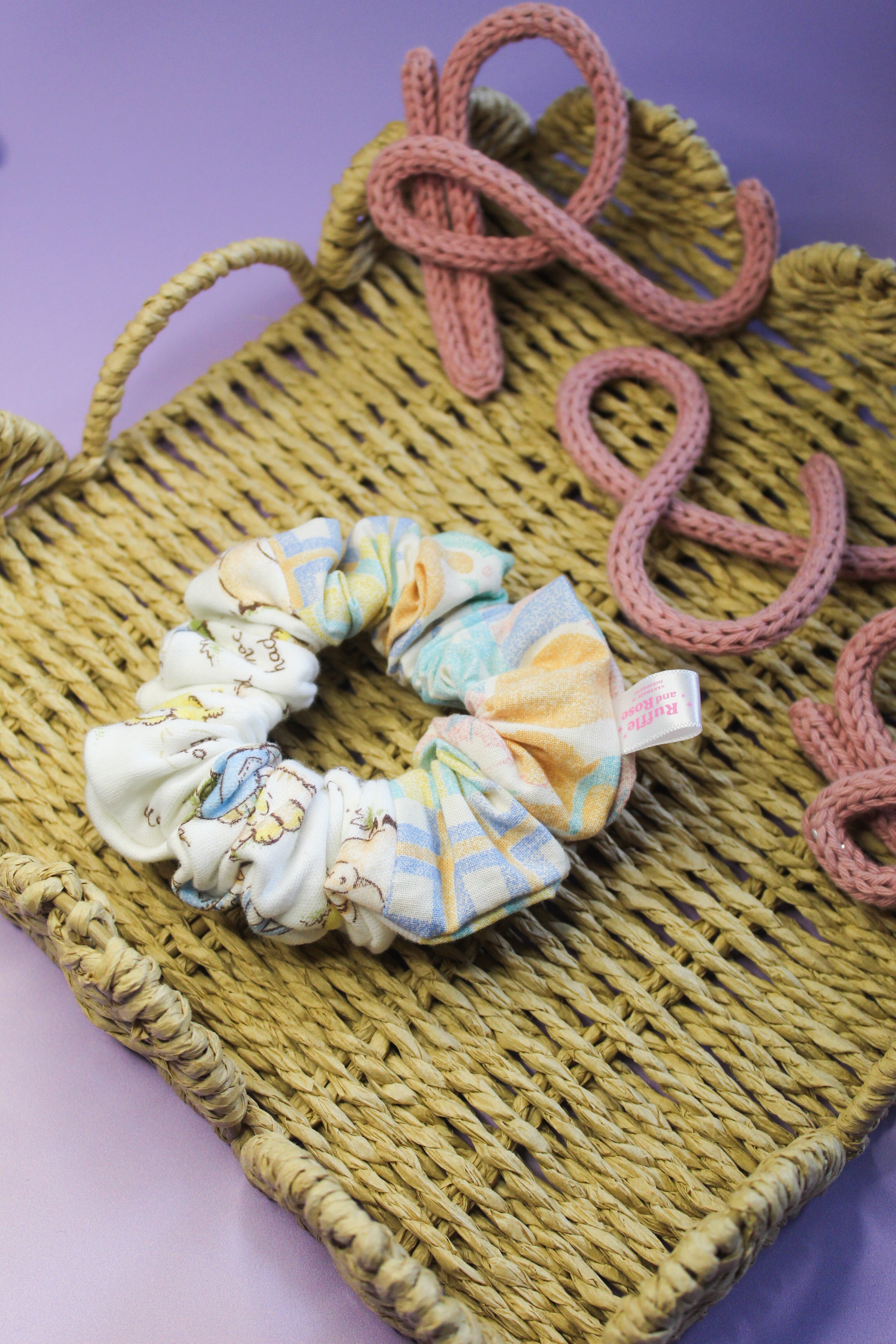 Farm Life Pastel Original Scrunchie