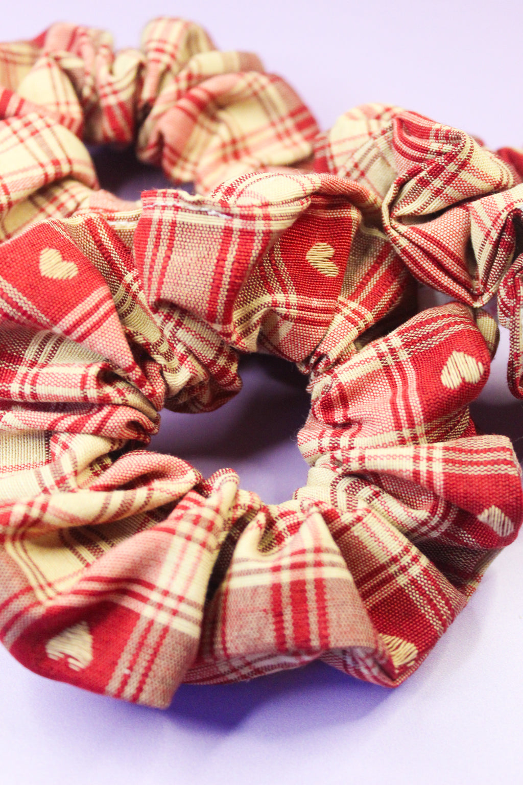 Sweet Heart Scrunchie