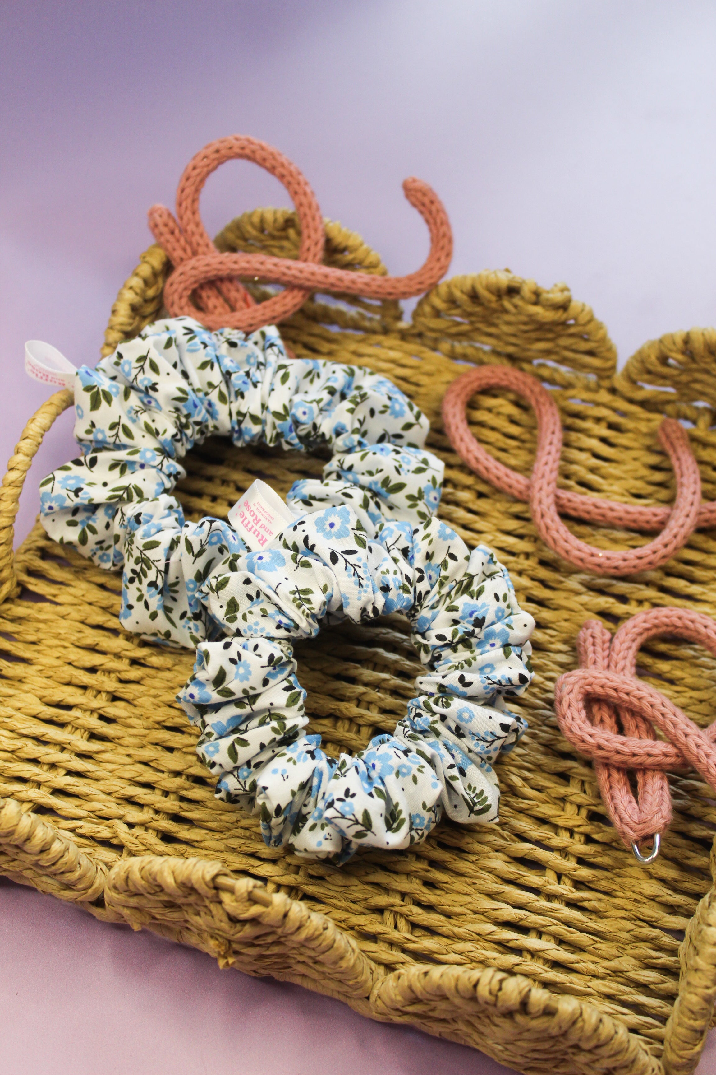 Bluebell Cottage Scrunchie