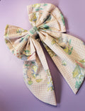 Character Gingham Hair Bow