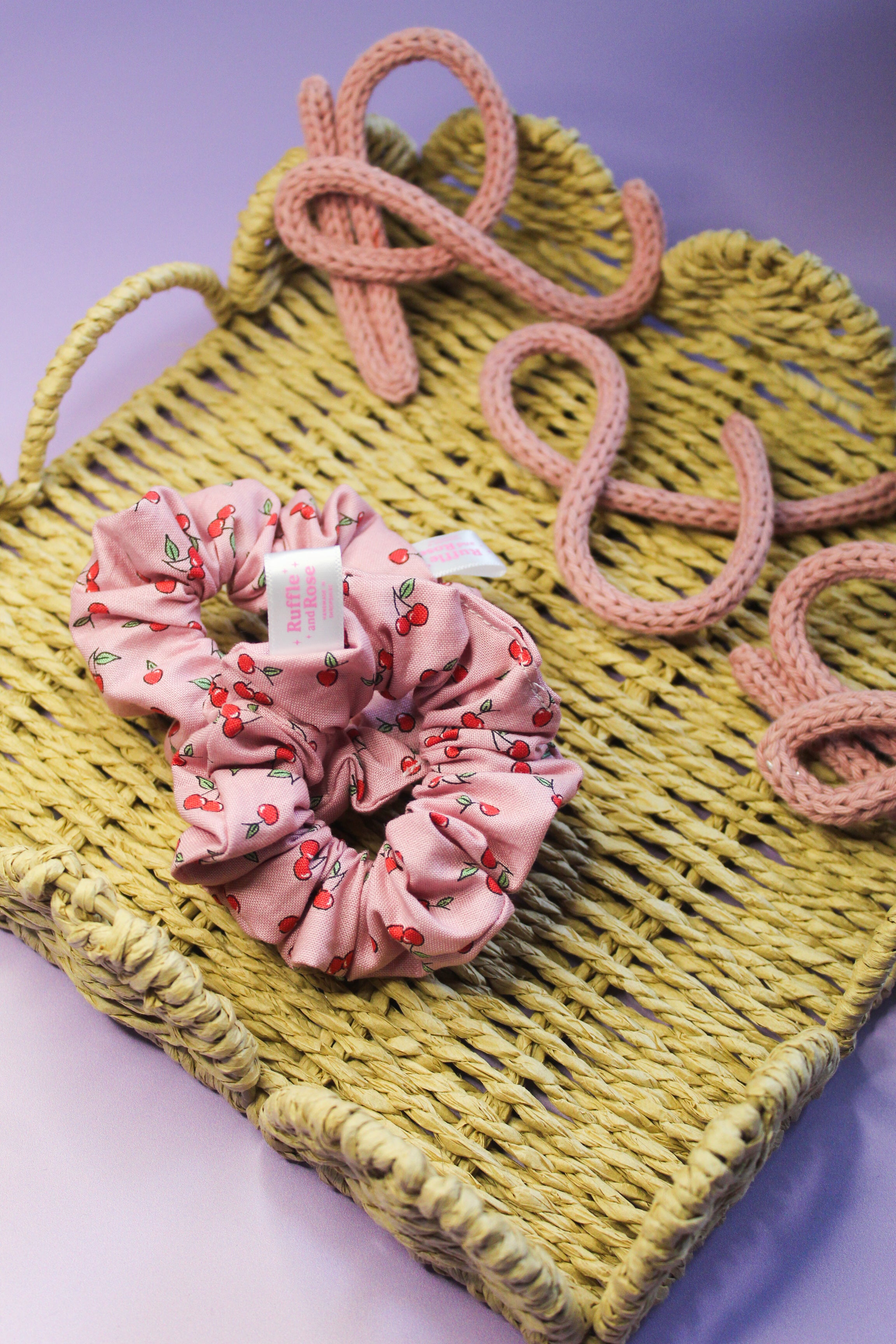 Cherry Scrunchie
