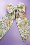 Floral Seasons Hair Long Bow