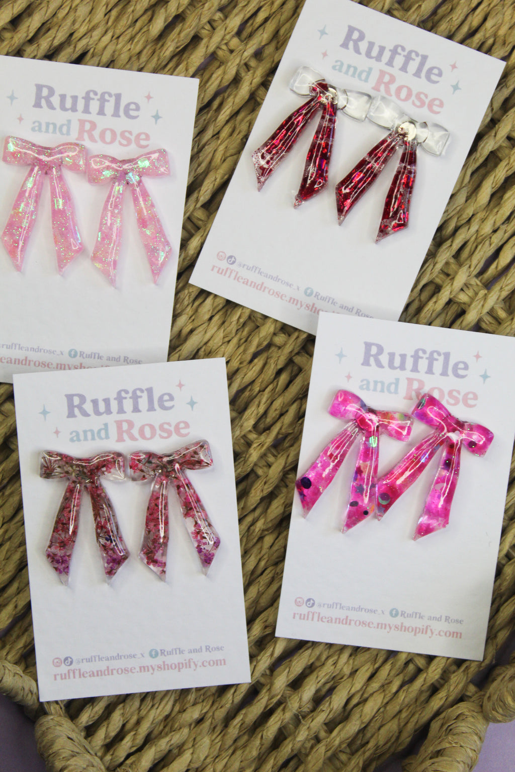 Large Bow Studs