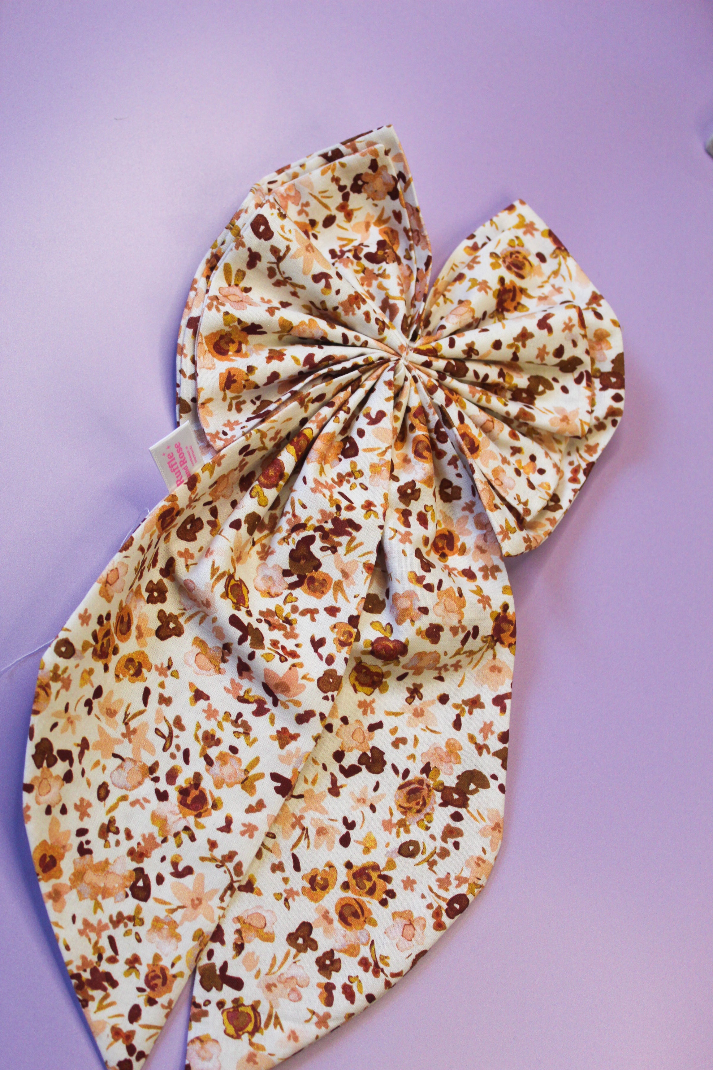 Wildflower Latte Hair Bow