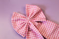 Baby Gingham Hair Bow