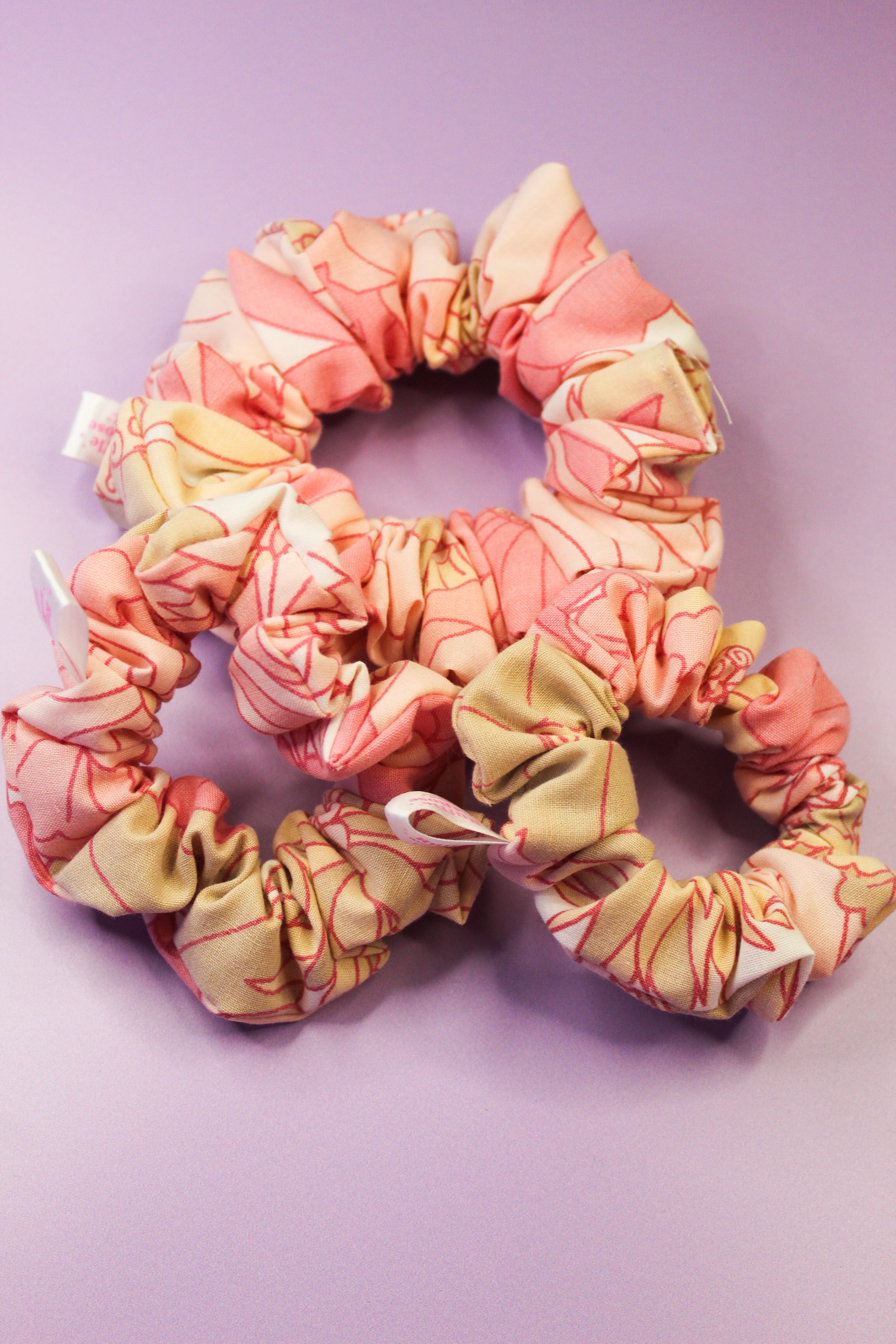 Flower puff Scrunchie