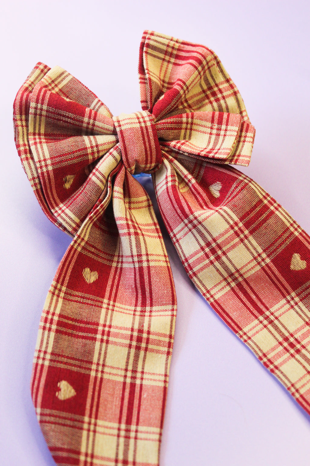 Sweet Heart Hair Bow