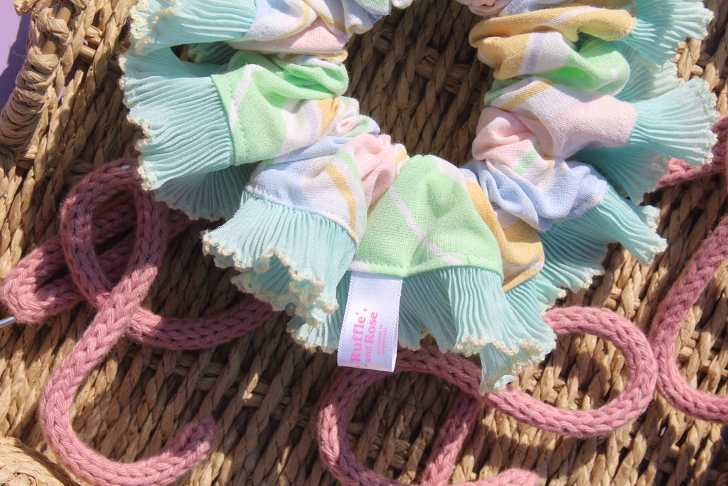 Sweet Ruffle Scrunchie