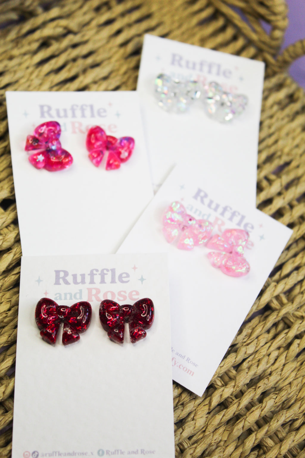 Small Bow Studs