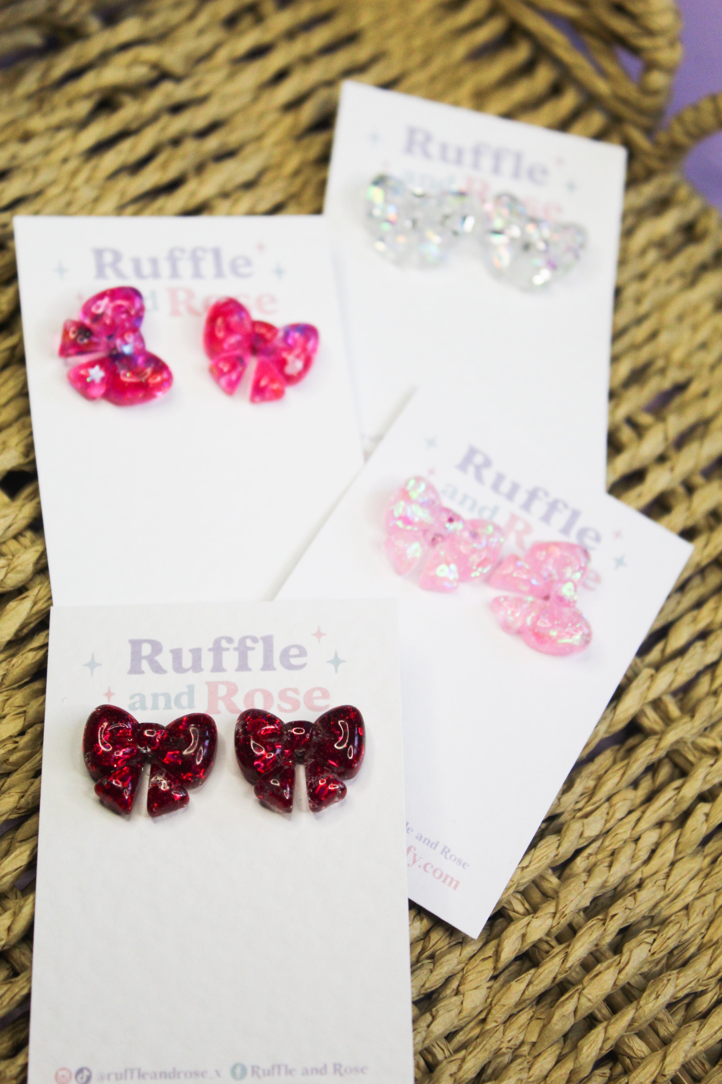Small Bow Studs