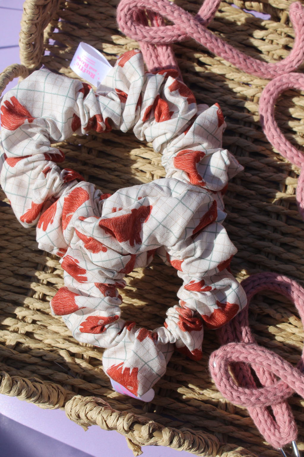 Highland Cow Scrunchie
