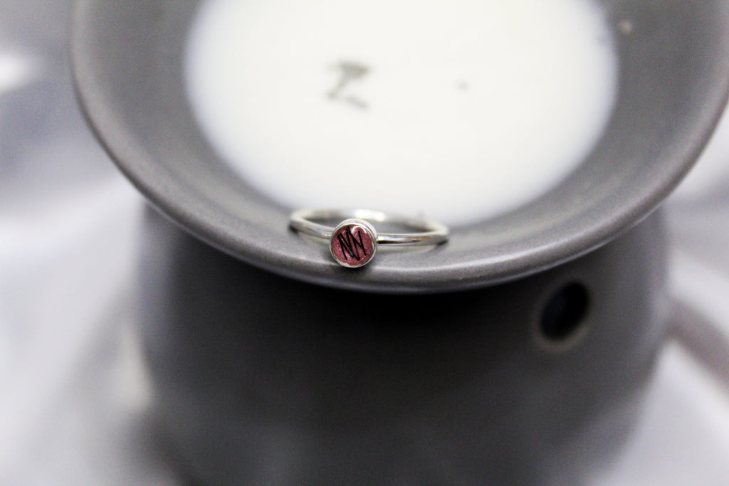 Adjustable Ring, Ashes, Hair, Breast Milk